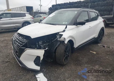 2024 Nissan Kicks Sr Xtronic Cvt z USA, uszkodzony, nr VIN 3N1CP5DV5RL478607